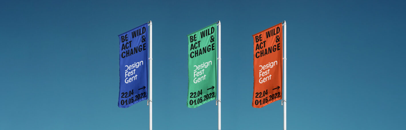 Design Fest Gent vlaggen