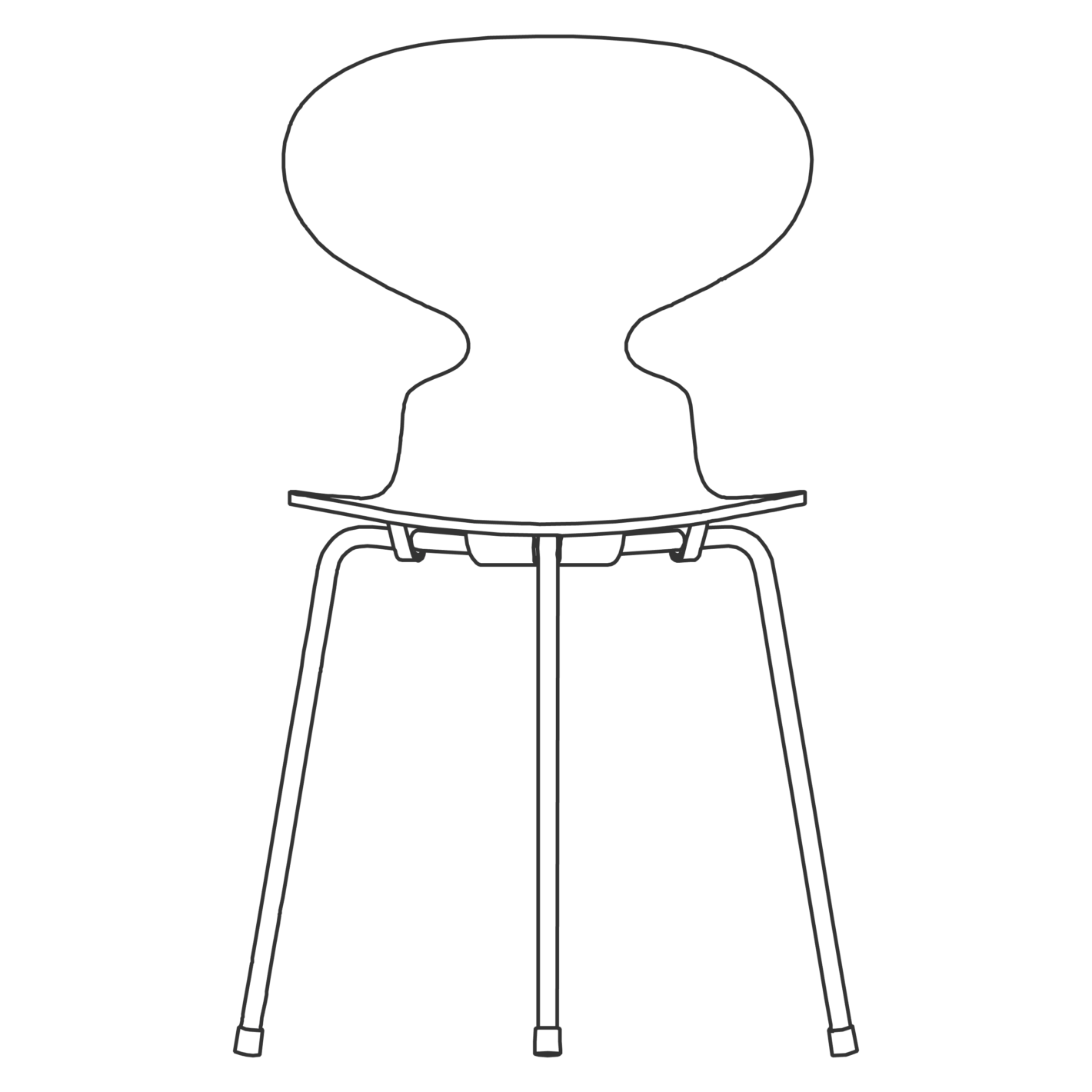 Arne Jacobsen Fritz Hansen Model 3100
