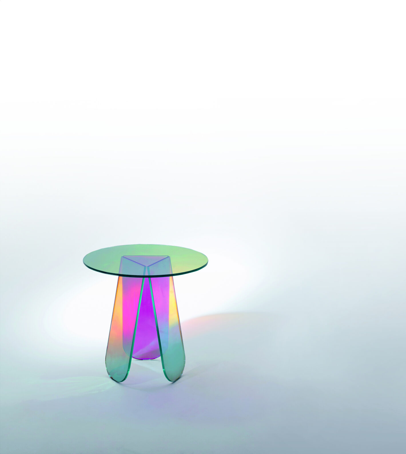 Patricia Urquiola for GLAS ITALIA SHIMMER coffee table