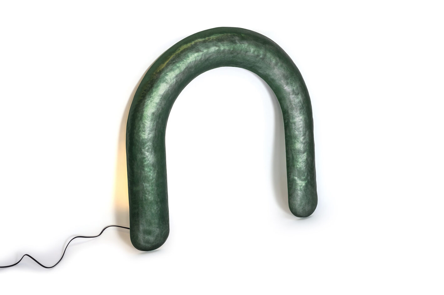 Sigve Knutson Green Hammered Anodised Aluminium Lamp