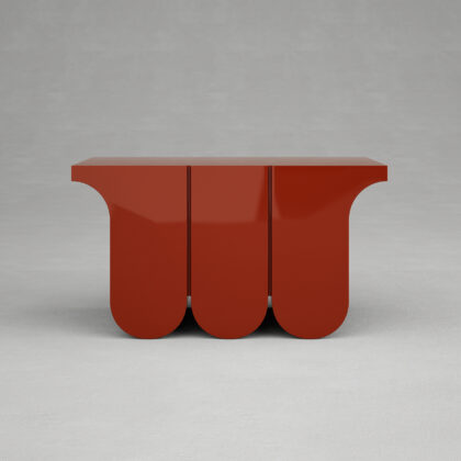 Francesco Balzano Giorgio II Stool Lacquer