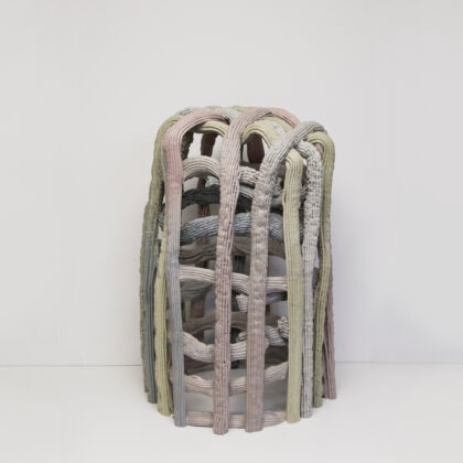 James Shaw Plastique Baroque Stool