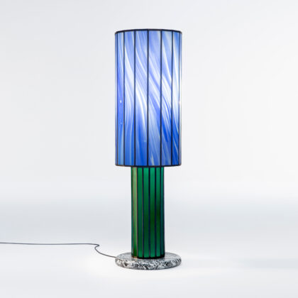 Maarten de Ceulaer x Atelier Mestdagh Stained Glass Floorlight picture by Laila Pozzo per Doppia Firma 1