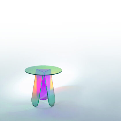 Patricia Urquiola for GLAS ITALIA SHIMMER coffee table