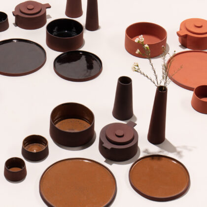 Studio Thus That Red Mud Tableset c Studio Thus That
