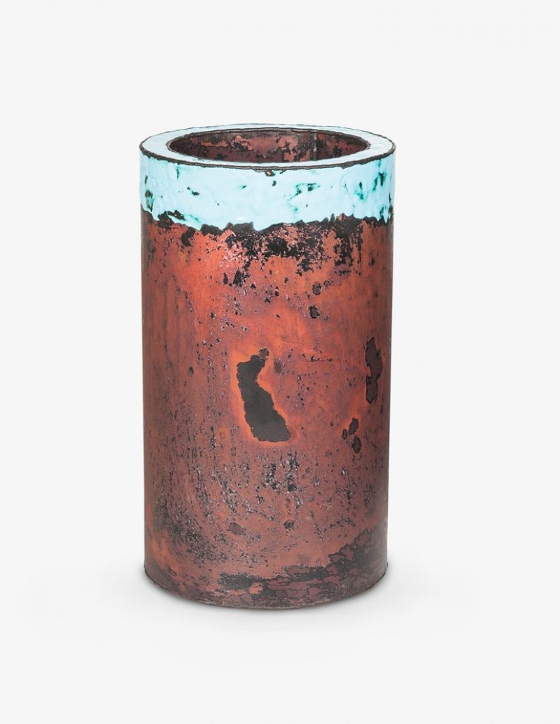 K Lee Copper Vase B