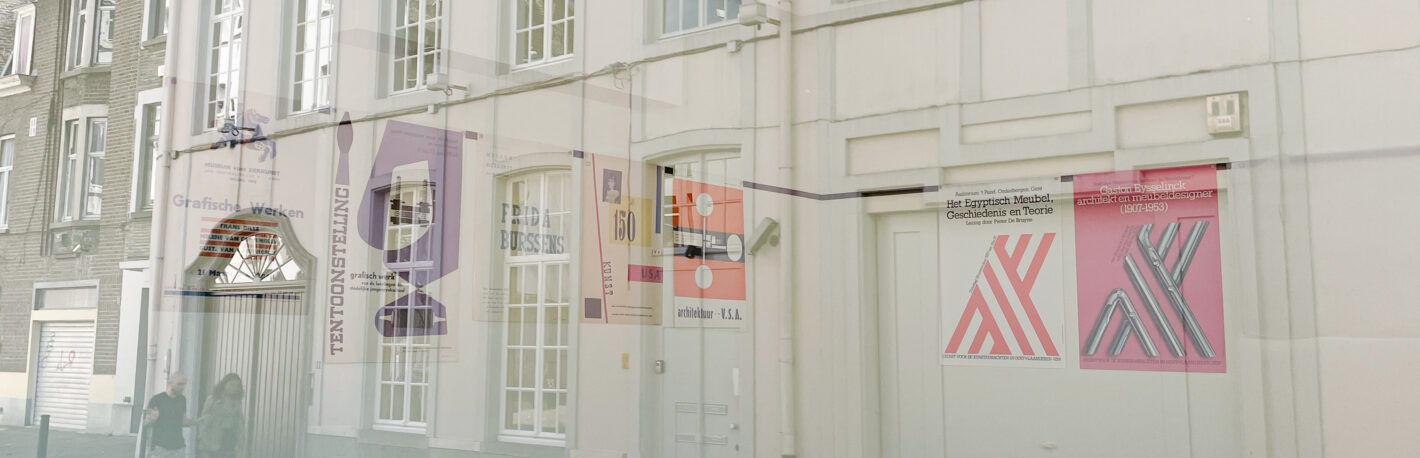 DING Vitrine Graphic Design Museum Gent tijdelijk